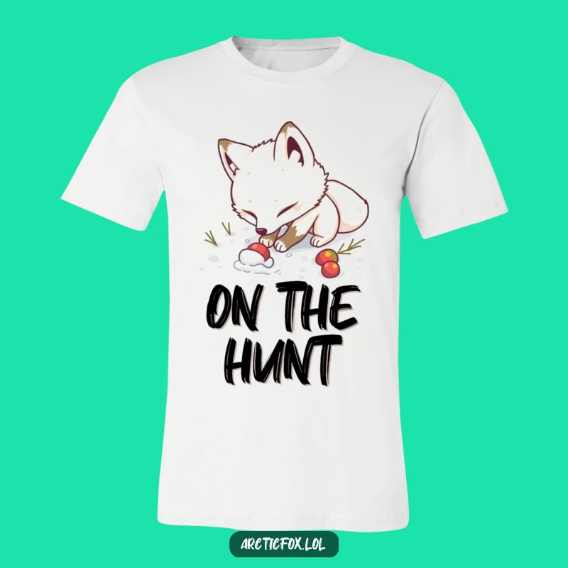 Funny Determined Fox Digging T-Shirt - The Ultimate Humorous Treasure Hunter Tee
